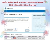 Chúc Mừng Khách Hàng Nhận Case Number – Bước Tiến Quan Trọng Trên Hành Trình EB-3