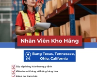 TỔNG QUAN VIỆC LÀM (DIỆN EB3) NHÂN VIÊN KHO HÀNG (Warehouse Staff) THẺ XANH CHO CẢ GIA ĐÌNH | KP Visa